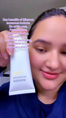 Best sunscreen! Mixsoon #sunscreen #mixsoon #koreanskincareproducts #dailywear 