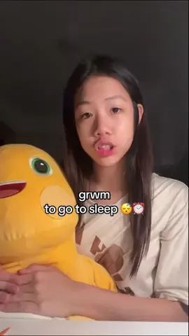 grwm to go to sleep!! 😴 ⏰ #grwm #grwmroutine #fyp #influencer #nightroutine 