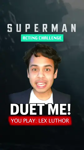 Replying to @ULTRON For real though, how many As ? #superman #ActingChallenge #lexluthor #acting #dcstudios 