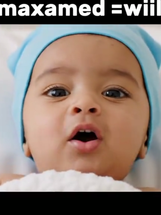 hoyadiis io aabahiis haloo waco ??#somalitiktok #baby #foryoupageofficial #aivideo #qosol 