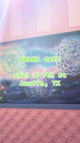 #cafe #atx #musttry  great vibes @Prana Café  💚🐶🧚🏽💐🐆🍵
