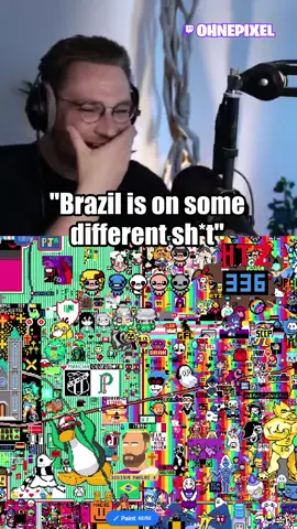 brazil is on a different level #twitchclips #streamclips #ohnepixel #brazil #wplace