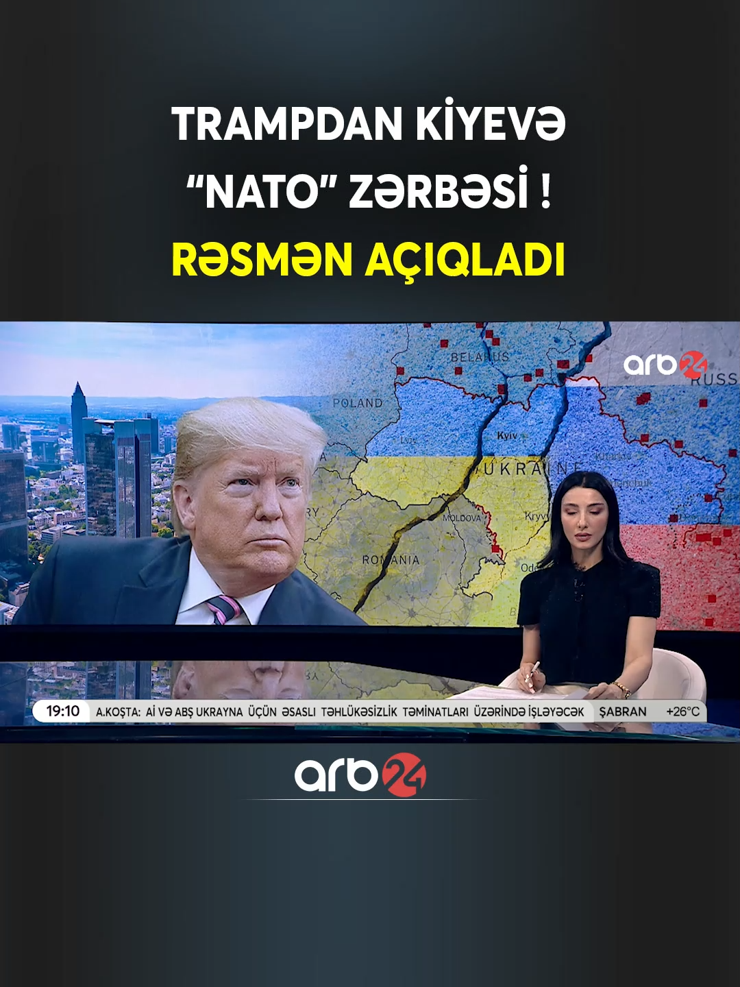 Trampın açıqlaması Kiyevi silkələdi: NATO ilə bağlı şok xəbəri elan etdi #haberler #haber #arb24 #xeberler #xeber #gundem #nikolpashinyan #armenia #sondeqiqe #azerbaijan #sonxəbər #sondakika #xəbərlər #russia #zelensky #paşinyan #ilhamaliyev #ermenistan #turkiye #erdoğan