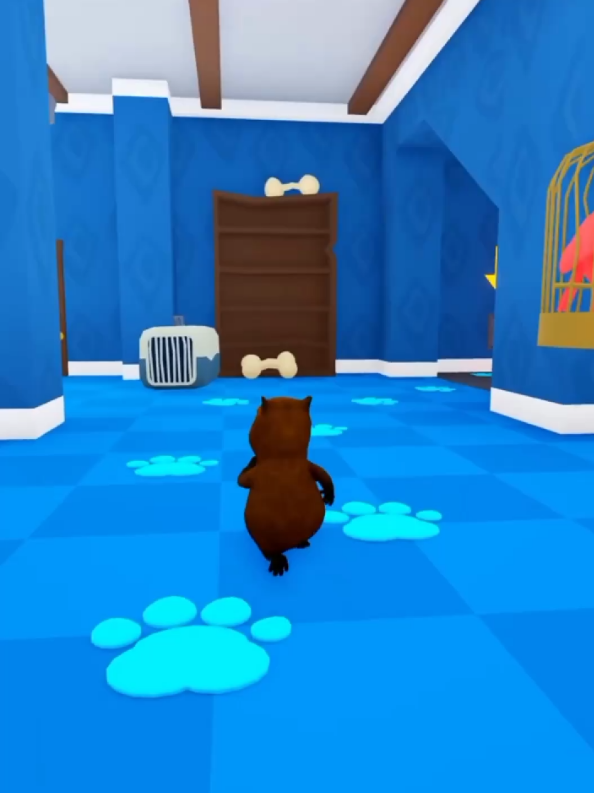 Jogo: Escape da loja de pets (primeira pessoa Obby) #robloxfyp #foryou #obbyroblox #fyp 