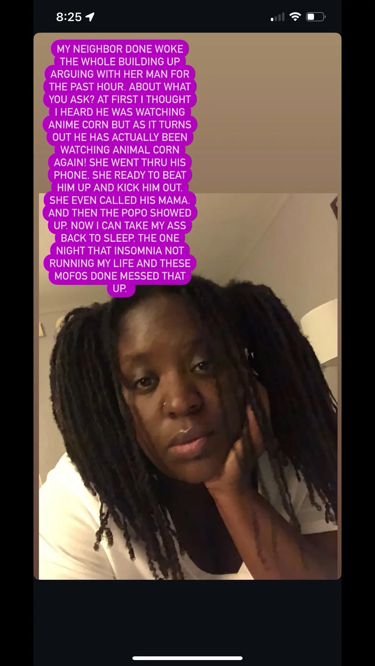 I felt like the neighbors know my name by the way they were carrying on this morning. I like to mind my business but the was impossible. There was even some tussling at one point. What would you do if you caught your partner doing that? ##neighbors##couplestherapy##storytime##fyp