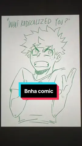 Dis messy. Oh well, im just trying to draw again. Love my mommy ☺️ #bnha 