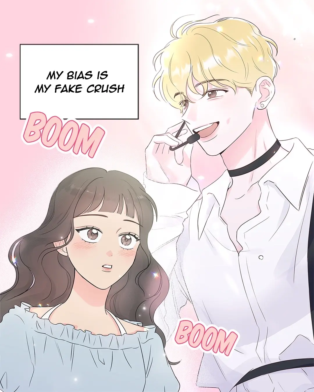 #MyFakeCrush #WEBTOON #romance #lovetriangle