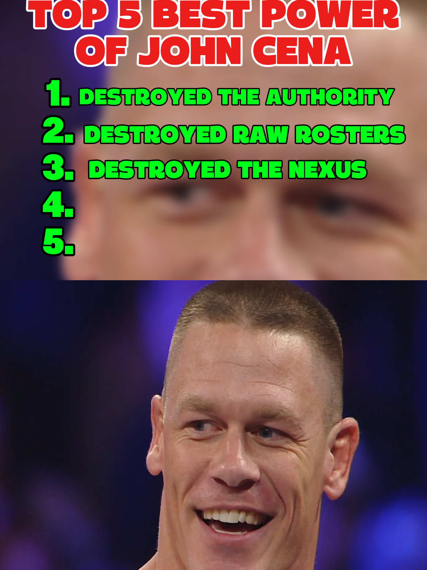 Top 5 Best Power of John Cena #WWE #wweraw #wwefan #wwetiktok #wwesmackdown #wwefans #wwechallenge #fyp #fypシ #foryoupage #brocklesnar #randyorton #codyrhodes #romanreigns #johncena #WrestleMania #sethrollins #wweuniverse #cmpunk #therock