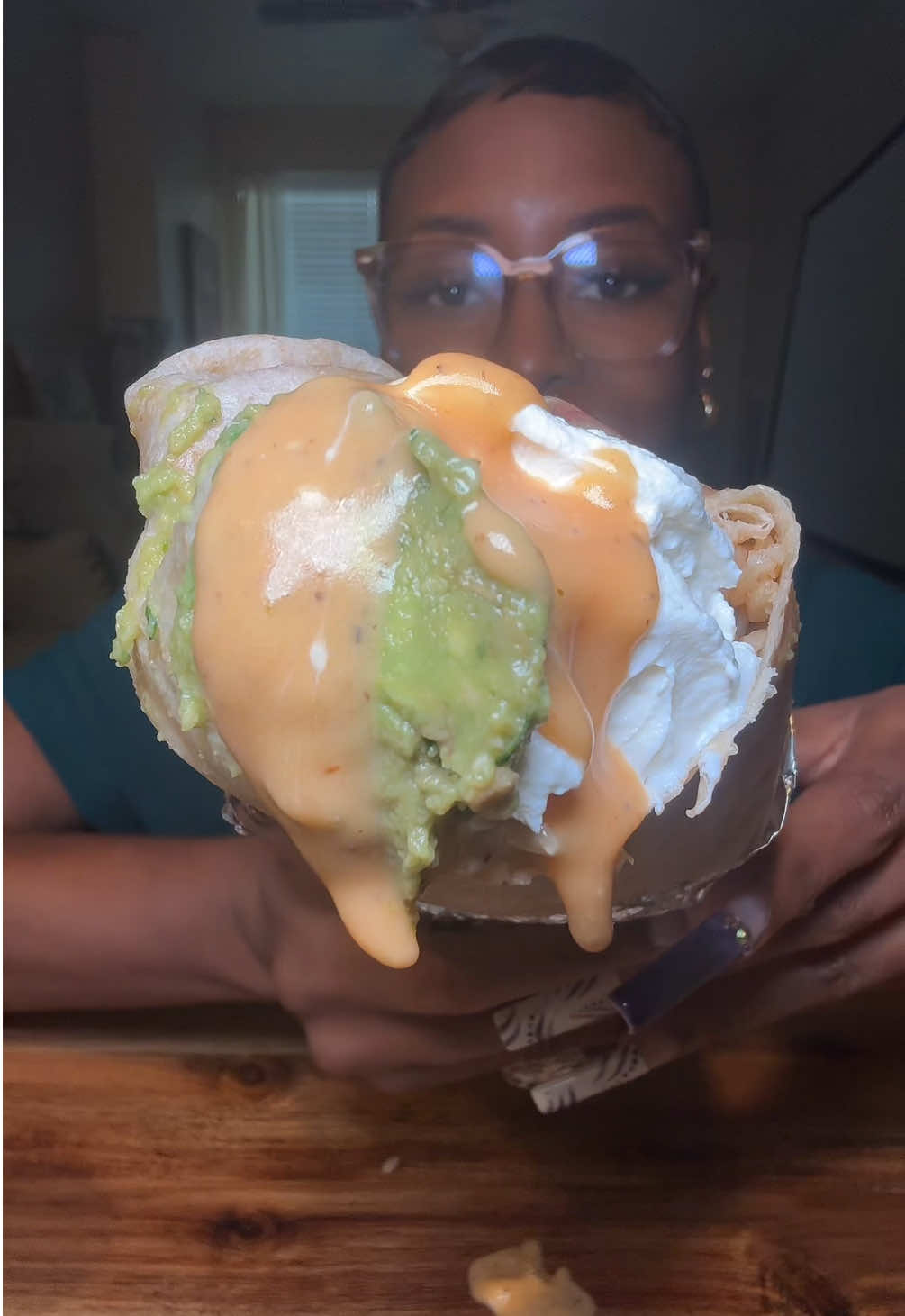GIANT Chipotle Burrito 🌯 The biggest burrito I’ve ever had! @Chipotle #chipotle #burrito #mukbang #eating #viral 