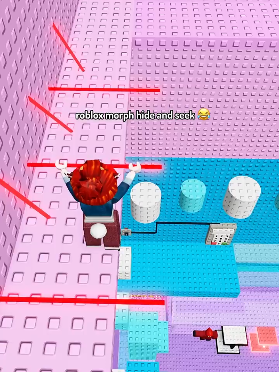 🤣 roblox morph hide and seek #robloxfyp #shorts #ytshorts #contentcreator #gaming 