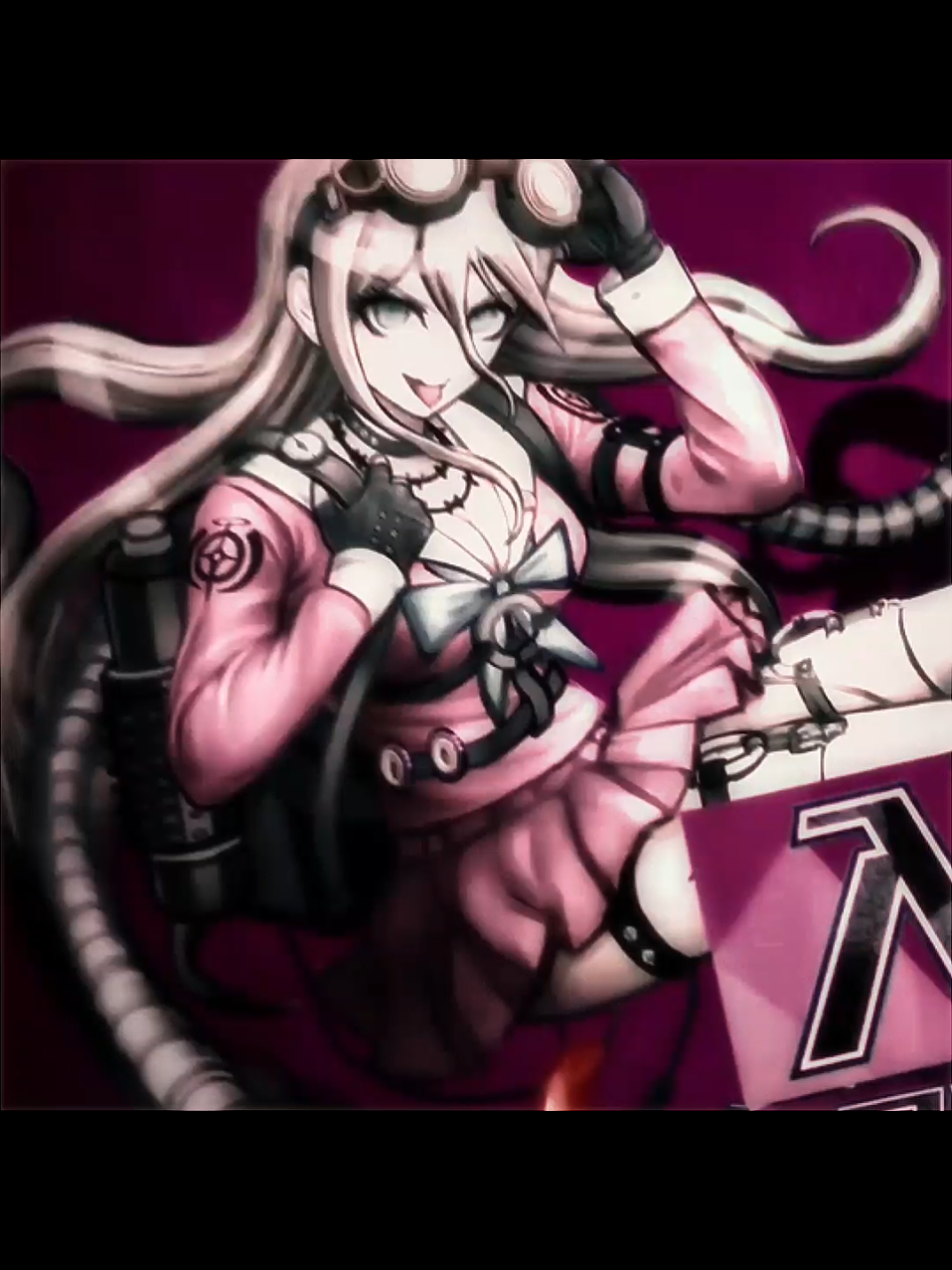 miu iruma aka v3's ender - [ cc @︎︎  - ib @ari.fxx ] - #miuiruma #danganronpa #danganronpav3 #edit #fyp 