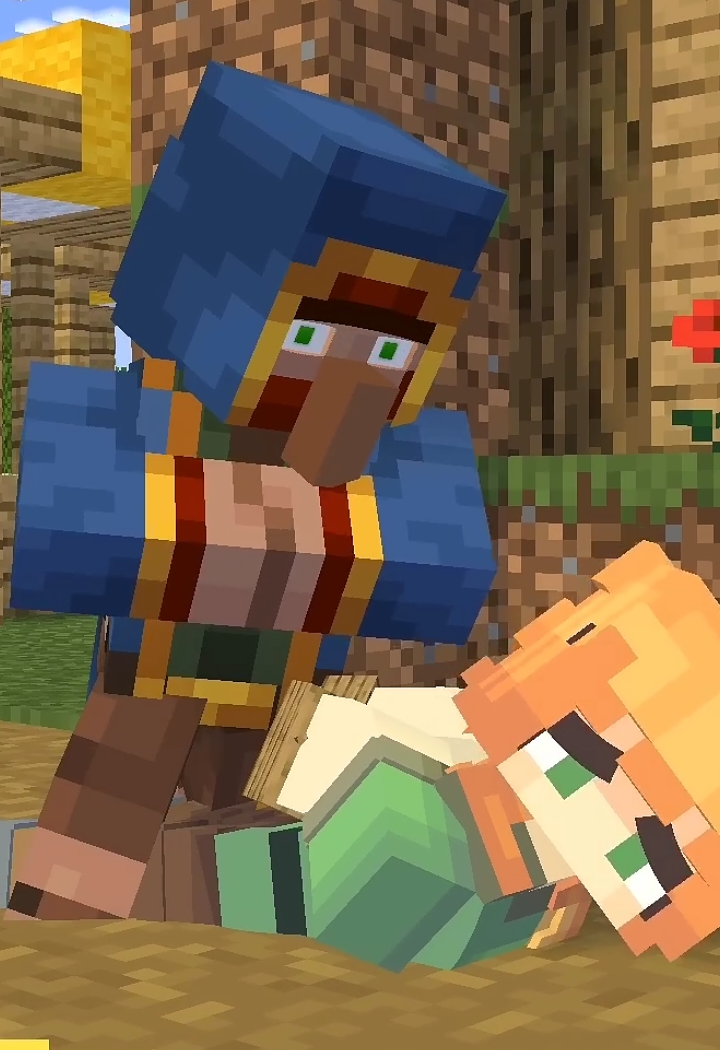 Vindicator Girl Got Scammed - minecraft animation #Minecraft #minecraftanimation #alexsigiar #monsterschool #shorts 