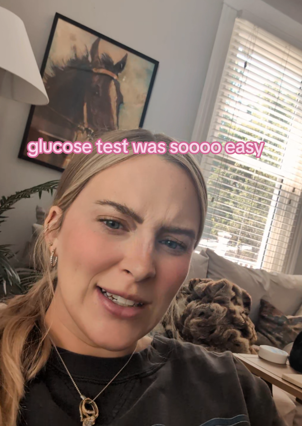 I will say though 🫣 one of my friends messaged me asking how I felt and I was confused because I felt the same as I did before taking it and she said she was shaking uncontrollably after her glucose drink but I'm not sure what would cause that.  #pregnancy #glucosetest 