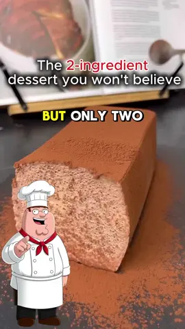 The 2-ingredient dessert you won't believe!#FoodLover #FoodTok #petergriffin #chocolate #pudding 