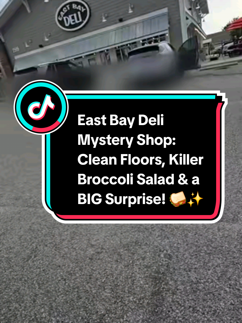 East Bay Deli Mystery Shop: Clean Floors, Killer Broccoli Salad & a BIG Surprise! 🥪✨ This mystery shop at East Bay Deli in Summerville, SC had me shocked—spotless floors, friendly service, upsells done right, and the BEST broccoli salad I’ve ever had (sorry grandma 😅). ✅ Did East Bay Deli pass or fail the mystery shop? Watch to see the full review! ✅ Wanna eat at places like this for FREE and get PAID to do it? 👉 Ready to turn errands into income? Join my Kayla Laughs Out Loud Mystery Shopping Training Program at Learn Mystery Shopping: Earn Extra Income on Your Terms  and start today—no resume, no interview, just cash and fun! 🎉 Drop your questions in the comments, and let’s get shopping! 🛒✨ Follow Along for More!  @eastbaydeli  #mysteryshopping #sidehustle #money #food #fun 