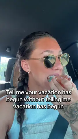 Don’t call or txt me for the next 5 to 6 business days please and thank you 😊 #vacation #donuts #cheatmeal #dontcall #staycation 