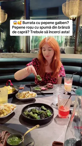 ✨Vara asta am testat meniurile mai multor restaurante din București, iar acum am revenit la @B3ton GastroBar ca să testăm câte ceva și din meniul de vară. Am început cu niște combinații la care nu ne-am fi gândit, dar care au fost love at first bite:  ✔️burrata cremoasă cu pepene galben și chips de mentă crocant,  ✔️ pepene roșu infuzat cu apă de trandafir și spumă fină de brânză de capră. ✔️ foie gras cu chutney de gutui și brioșa de casă  🥰Apoi au venit felurile principale: mușchi de vită gătit impecabil, doradă cu un sos care ne-a cucerit și mușchiuleț de porc fraged.  🍰 Și pentru că regula noastră e simplă: niciodată fără desert, am încheiat seara cu ceva dulce, exact așa cum trebuie. 📍 Dacă vrei un loc unde să te relaxezi cu prietenii sau colegii după birou, asta e recomandarea noastră. Salvează locația: strada Zăgazului nr. 13-19.  @B3TON Restaurants  #romaniatiktok #mancare #mancaredelicioasa #surorilecalatoare #bucuresti 