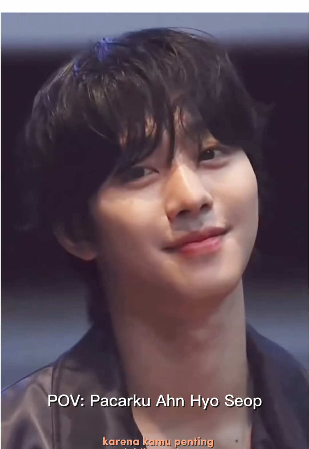 See you on August 23 mas ucup. Tiket fan meeting Ahn Hyo Seop I Want To Say “Love, Jakarta” bisa di beli di @tiptip_id  #ahnhyoseop #imhyoseop #kpopdemonhunters #omnicentreadersviewpoint #jinu 