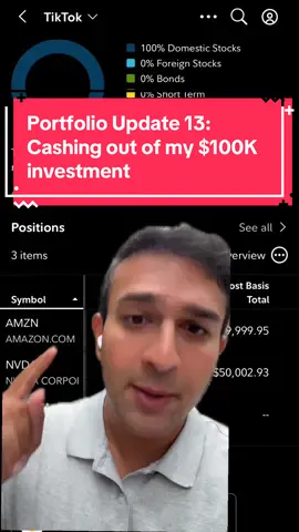 I spent $100K on 2 of my favorite stocks while everyone was panic selling! 😱 Here’s what my portfolio looks like right now in August 2025 as I cash out monthly. 📈 What are you investing in today? 📝 #fyp #invest #investingforbeginners #stock #stockmarket 