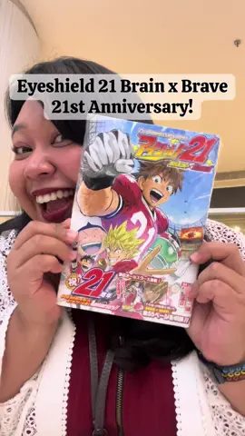 Team Deimon Devil Bats garis keras kumpul dulu! Akhirnya punya ini juga. Super happy to the MAX, YA-HA!!!! #eyeshield21 #manga #comic #japan #fyp 
