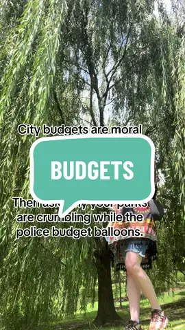 You should be able to find a copy of your city’s budget on their website. If not, email your representative and ask for a copy. And then ask questions. 