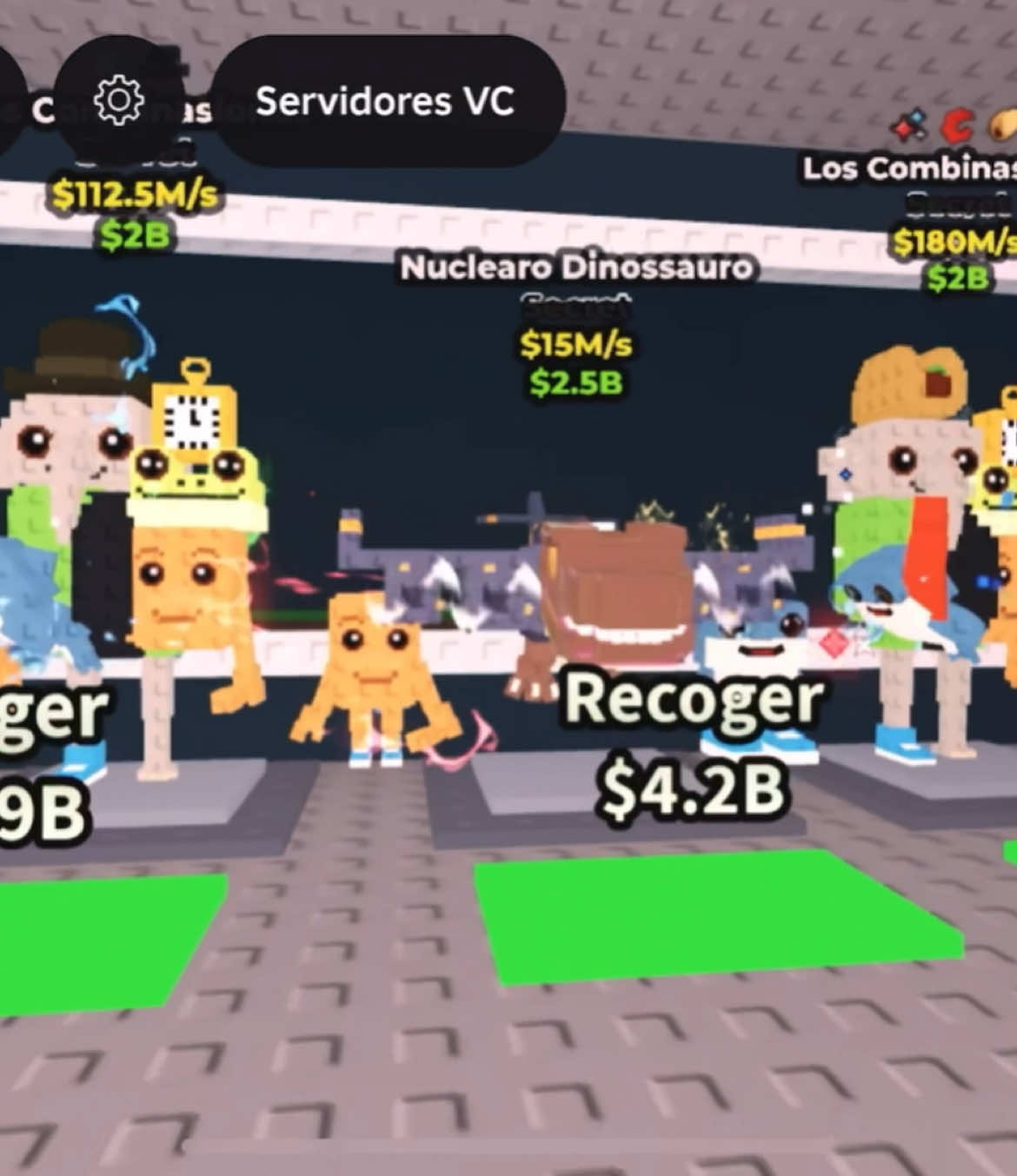 Si estás interesado en algún brainrot, Mandme mensaje antes de que acaben ‼️‼️#stealabrainot #stealbrainroot🔥 #robloxgames #fyp #venta #legal #precios #pesomexicano🇲🇽 #proff #nuclearo #combinaciones #lascombinadas 