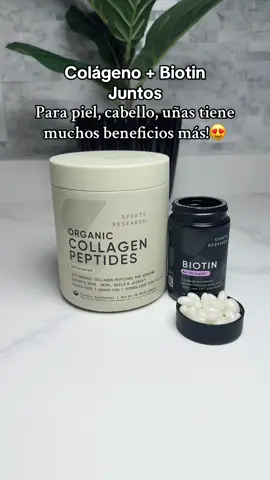#colageno #biotin #saludybienestar #tiktokshopcreatorpicks #tiktokshopbacktoschool 