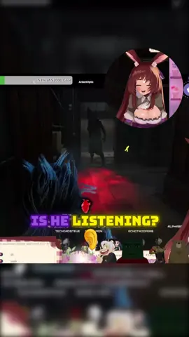 HOW DID HE KNOW??? #deadbydaylight #rizz #pyramidhead #silenthill #vtuber #vtuberen #bunnygirl #vtuberclips #twitch #twitchstream