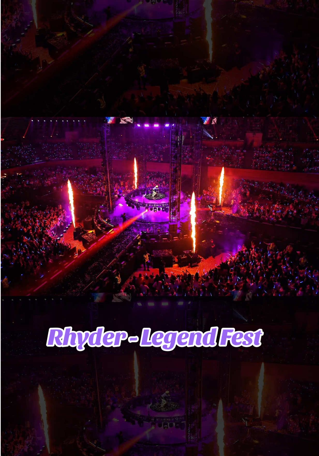Rhyder và màn fanchant lung linh dưới ánh đèn sân khấu tại Legend Fest #rhyder #legendfest #i17 #finalboss