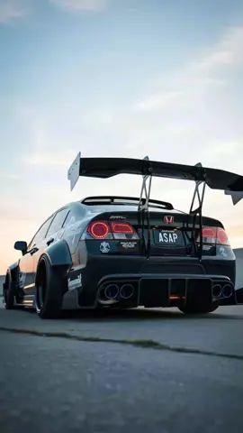 Honda Civic Widebody. Next Car? #hondacivic #widebody #cyberpunk #virtualphotography #carcultureai 