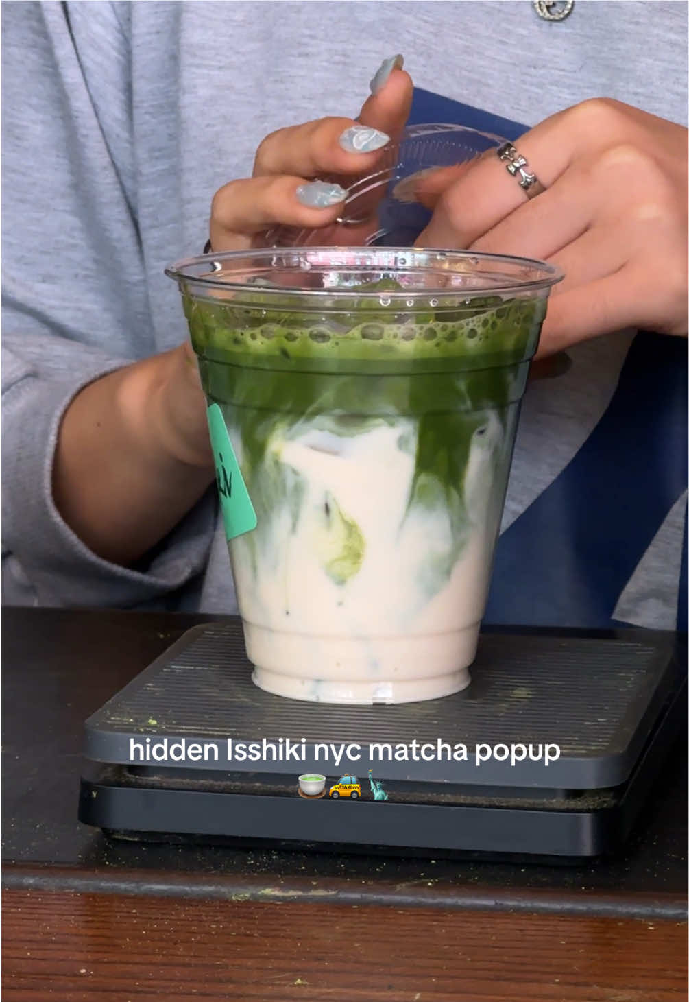 WHY AM I JUST DISCOVERING THIS  #nycmatcha #matcha #issihiki #matchalatte 