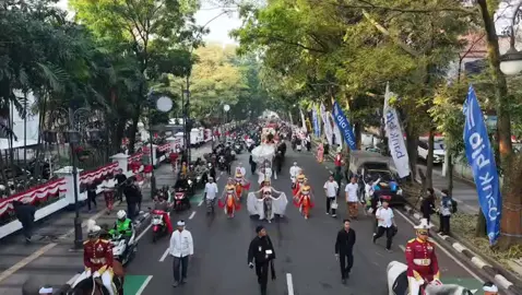 Melati di Tapal Batas iringi Ki Jaga Rasa dan Bendera Pusaka #kdm#jawabaratistimewa#relawankdm#fyp