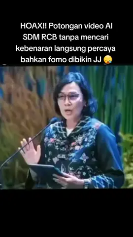 Pantes gak maju2 rakyatnya banyak males literasi, cuma percaya potongan video. #srimulyaniindrawati #menkeu #kemenkeu #kabinetmerahputih 