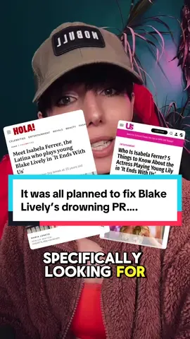 Odd timing for Isabela Ferrer to come out with this completely egregious filing… #blakelively #justinbaldoni #itendswithus #popculture 
