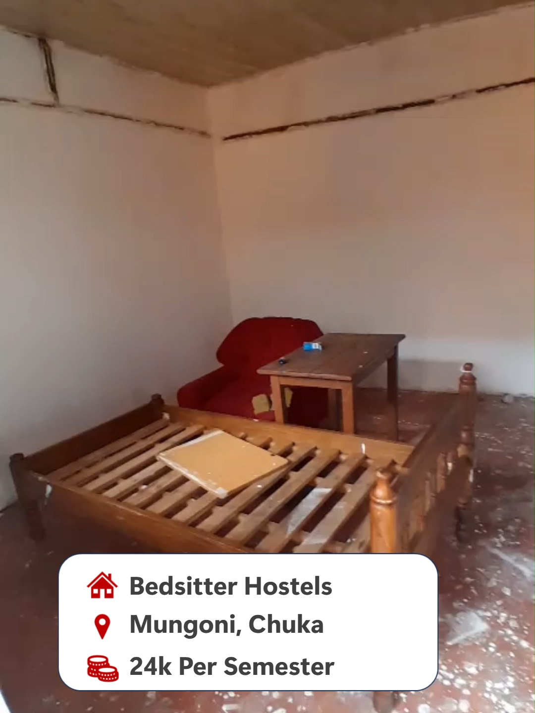 Hostels near Mucwaa Catholic, Chuka University, for 24k Per Semester. 22k for smaller rooms  #chuka #chukauniversity #apartments #househunting