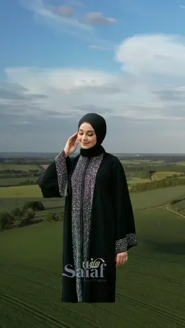 Abaya Saudi Gamis Hitam Mewah  #cuantanpabatas #fyppppppppppppppppppppppp #fyp #algrimatitok 