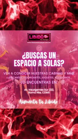 #libido #paratii #cabinas #insurgentes 222 