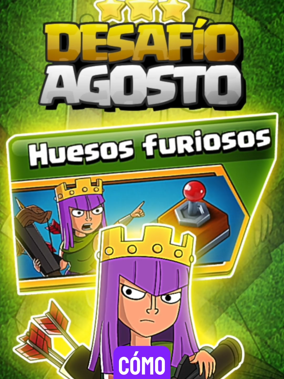 Cómo GANAR ⭐ NUEVO Desafío HUESOS FURIOSOS Muy Fácil y Rápido | Agosto 2025 Clash of Clans | CÓDIGO: GONCA #clashofclans #español #coc #facil #rapido #completar #huesosfuriosos #huesos #furiosos #futuro #agosto #easy #fast #tres #estrellas #pleno #nuevo #evento #desafio #estrategia #short