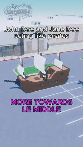 John Doe and Jane Doe act like pirates #forsaken #roblox #robloxfyp