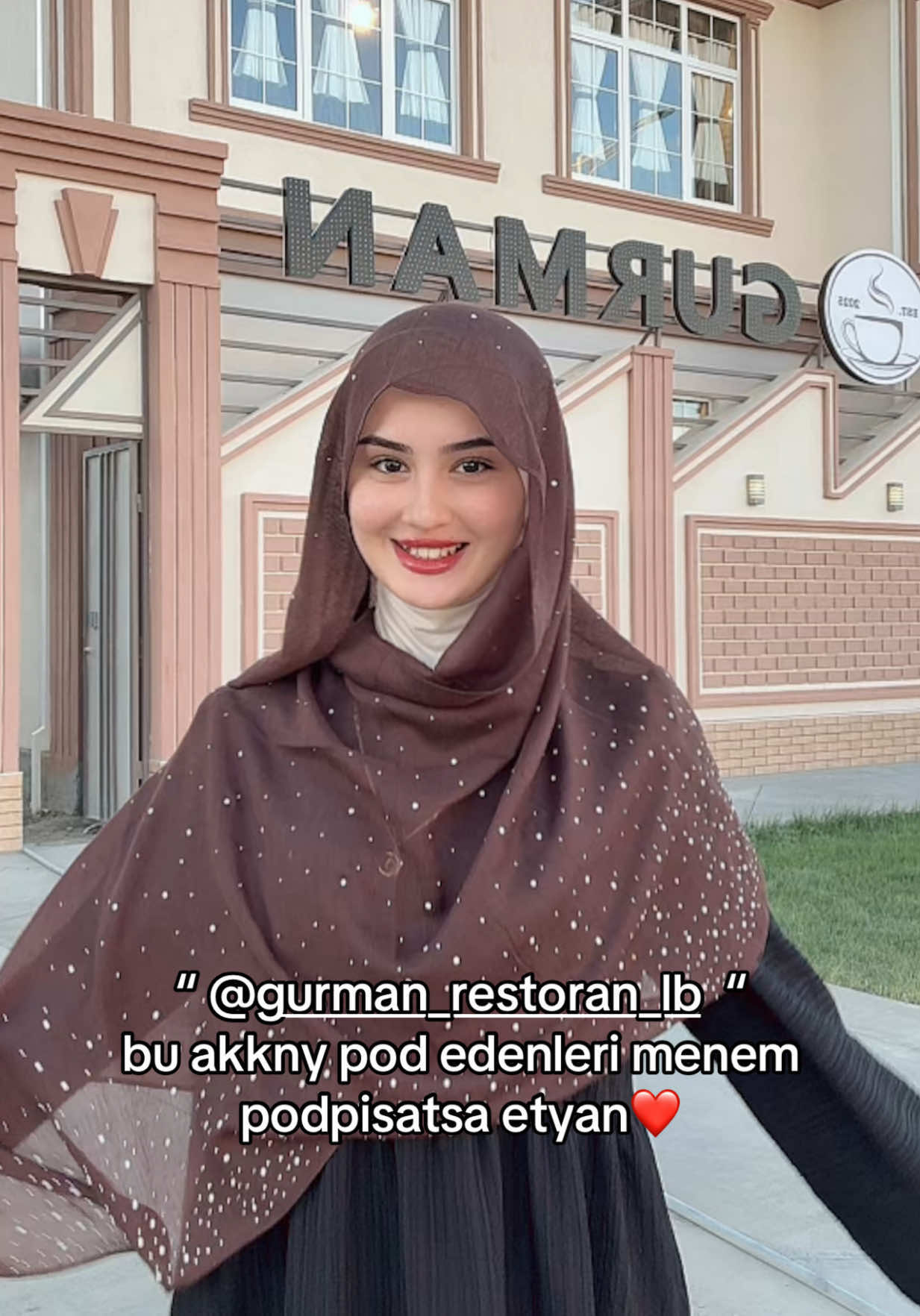 @gurman_restoran_lb pod edenleri ve goldaw Berenleri menem pod etyan janlarym sizin etmeli zadynyz podpisatsa edeninizin suratyny mana ivermeli❤️