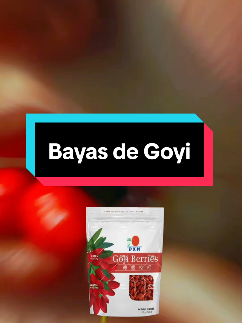 Las bayas de Goji poseen varios agentes de altos contenidos antioxidantes que pueden ayudar a prevenir el cáncer y enfermedades que afectan el corazón. #bayas #Goyi #Dxn #Dxnmundial #salud 