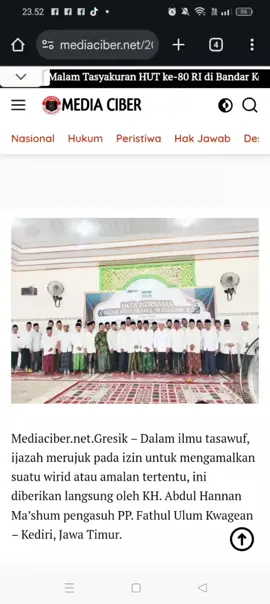 Hadirin Dapatkan Berkah Ijazah Kitab, Dari KH.Abdul Hannan #fyp  #rypppppppppppppppppシtypyee  #PC LPMNU