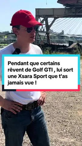 Pendant que certains rêvent de Golf GTI , lui sort une Xsara Sport que t'as jamais vue ! 🔥 #dijon #tuning #citroen 