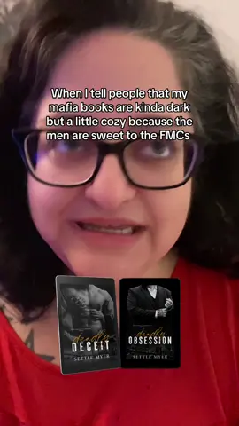 They’re good! But kinda bad 😏 Find Deadly Deceit and Deadly Obsession on KU! #plussizeromance #spicyromancebook #mafiaromance #mafiaromancebooks 
