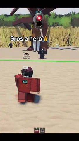 give him a cape #inkgame #roblox #hero #squidgame 