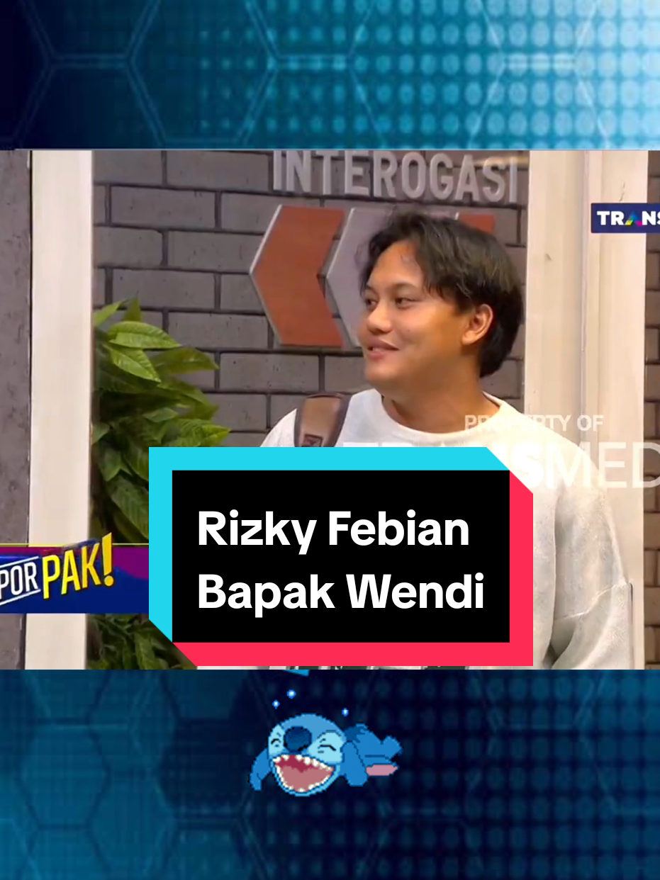 Rizky Febian calon bapak baru Wendi 😆 #laporpak7 #trans7official #rizkyfebian #videolebihpanjang #longvideos 