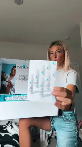 LOVE LOVE LOVE @LaRochePosayUS  skincare products!! #GiftedbyLarochePosay #LarocheposayUSA 