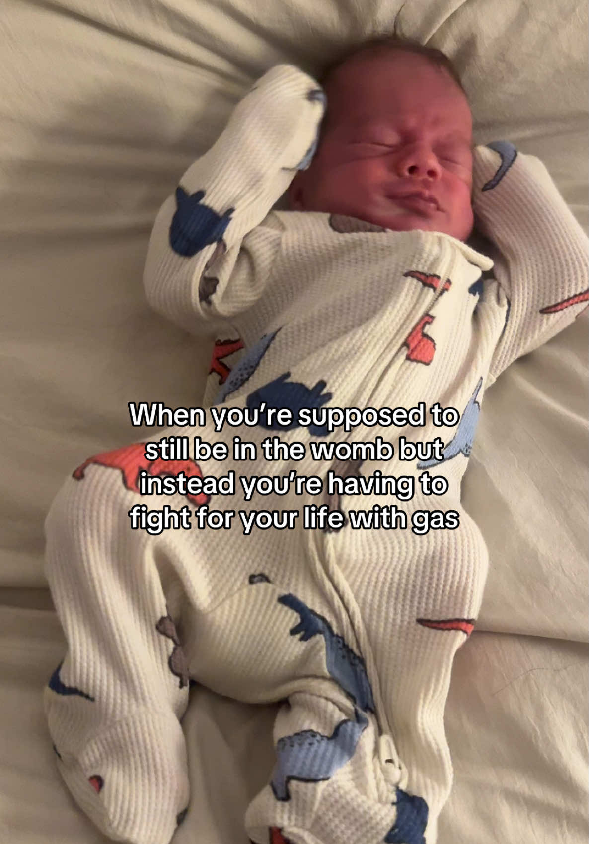 Poor baby boy 🥲 #premie #newborn #fussybabies #premiestrong 