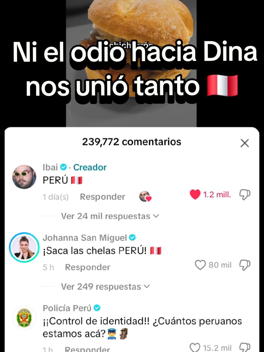 Todo el Perú unido xd #peru #ibaillanos #mejorgastronomia🇵🇪  #mundialdesayunos @Ibai