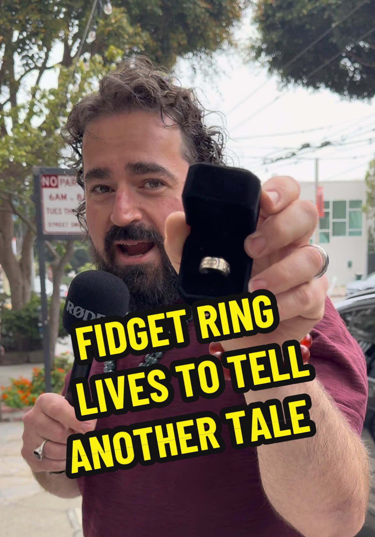 FIDGET RING LIVES TO TELL ANOTHER TALE #fidgetjewelry #muretaandco #giveaways #sanfrancisco #fillmorestreetsf 